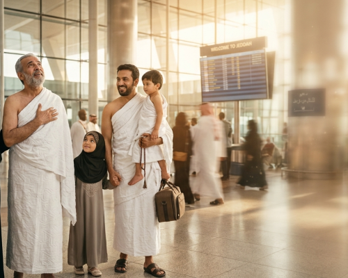 Step-by-Step Umrah Process After Landing in Saudi Arabia